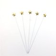 thumbnail image 1 of 10 Uds. De adornos de estrella para pastel en 3D, decoración para magdalenas con forma de estrella dorada y plateada, decoración para postres y pasteles para cumpleaños, compromiso, fiesta d, 1 of 5