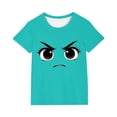 thumbnail image 2 of Bnwani Boys T Shirts Short Sleeve Comfortable Girls Shirts Breathable Tee Mint Green Sizes 3-9, 2 of 6
