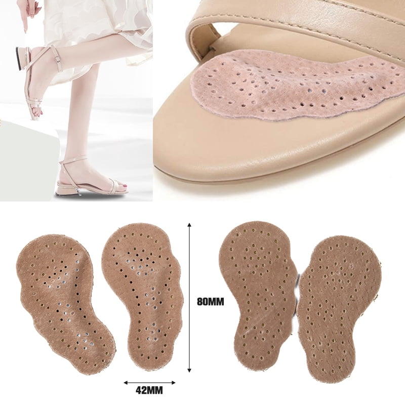 1Pair High Heel Pad Non-Slip Insoles Self-Adhesive Back Sticker Insoles Women 