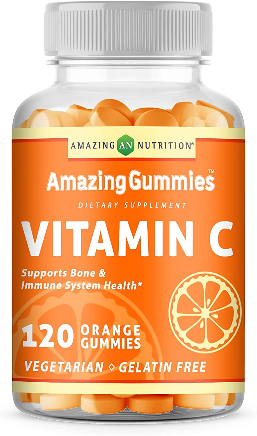 Amazing Formulas Vitamin C Supplement (NonGMO, Vegan) Promotes