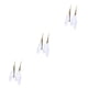 thumbnail image 4 of Guardurnaity 2 uds pendientes cadena pendiente Retro pantalla ocio joyería Navidad Halloween Acción de Gracias regalos accesorios moda Type4 NO4, 4 of 6