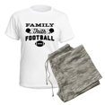 thumbnail image 5 of CafePress - Family Faith Football Women's Light Pajamas - Women's Short Sleeve Print T-Shirt and Pants Light Cotton Pajama Set, 5 of 7