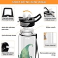 thumbnail image 4 of St-patrick's Day Gnomes Leaves Sports Water Bottle Portable Travel Mug 32oz BPA Free Leak Proof Straw Transparent Tritan for Gym Yoga Cycling Camping, 4 of 7