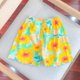 thumbnail image 4 of Odeerbi 1-3 Años Conjunto de Verano Para Niña Camiseta de Tirantes de Algodón Con Estampado de Girasoles Pantalón Corto Conjunto de Dos Piezas, 4 of 5