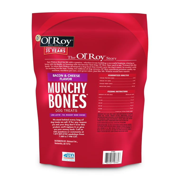 Ol roy dog treats munchy bone sales