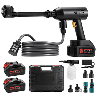 Zippi Hydro Cleaner Deluxe, High-Pressure Cleaning Gun, Foam Soap