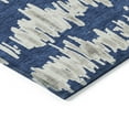 thumbnail image 4 of Addison Rugs Chantille Indoor/Outdoor Transitional Stripes Navy Washable Round Rug, 8' x 8', 4 of 6