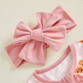 thumbnail image 5 of Cjfdfy Newborn Baby Girl Western Footed Romper Highland Cow Print Ruffle Long Sleeve Zip Up Footed Romper And Headband Infant Cute Coming Home Fall Winter Outfit 0-12M, 5 of 9