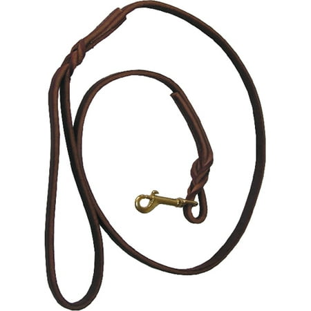 Latigo Handle Light - Latigo Leather Braided Twist Lead (1/2