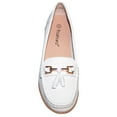 thumbnail image 3 of Boulevard Womens Action Leather Tassle Loafers, 3 of 4