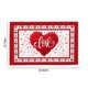 thumbnail image 3 of Felpudo de San Valentín, felpudo de bienvenida para exteriores, para puerta de entrada, con gnomos de San Valentín, regalos de corazones de amor, felpudo antideslizante, alfombra de entrada interior,, 3 of 8