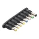 thumbnail image 1 of Ygjytge 1 Juego 8 Uds. Adaptador Corriente CA/CC Punta Cargador 2 Pines Universal para Notebook, 1 of 7