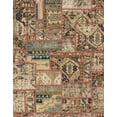 thumbnail image 1 of Ahgly Company Machine Washable Indoor Rectangle Abstract Brown Sand Brown Area Rugs, 3' x 5', 1 of 7