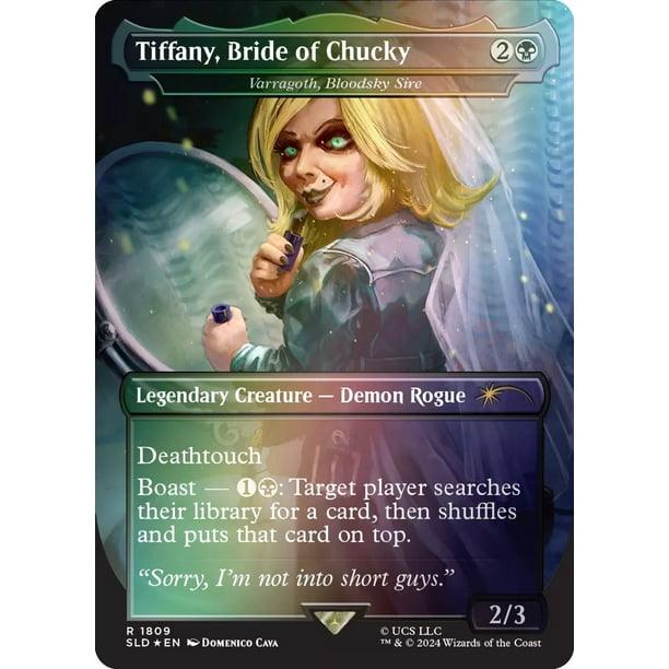 【チャッキー】MTG MPS SLD] Patchwork Chucky (Chucky Secret Lair Bonus Card) : r/magicTCG