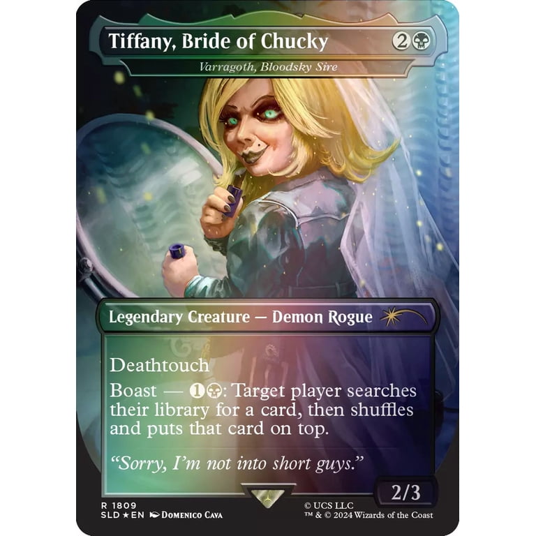 Magic the Gathering Secret Lair x Chucky Foil Edition - Walmart.com