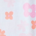 thumbnail image 2 of Parent's Choice Pink Floral 100% Cotton 2-Pack Thermal Baby Blanket, Infant Girl, 2 of 11