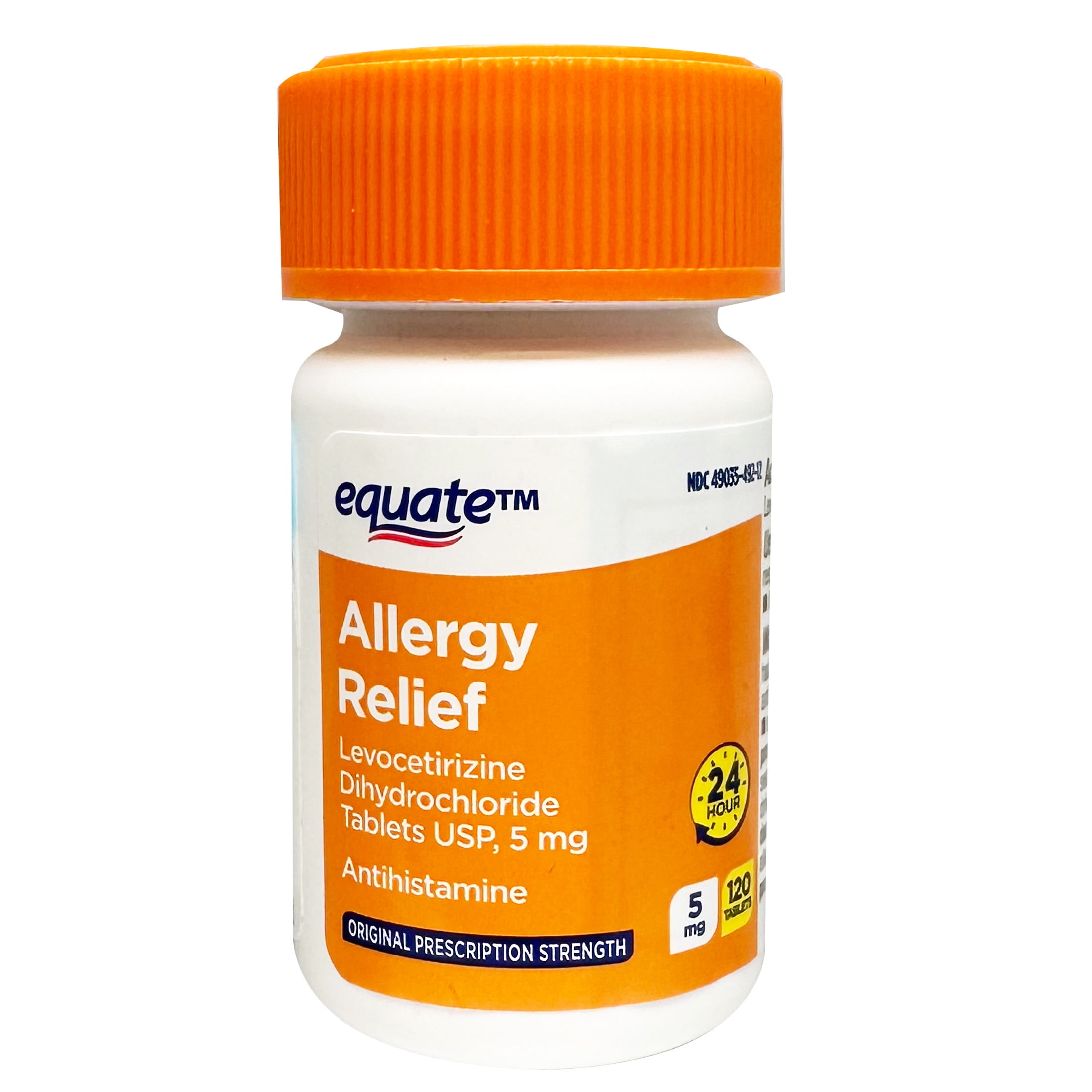 Equate Levocetirizine Dihydrochloride USP Allergy Relief Tab