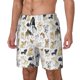 thumbnail image 1 of Fotbe I Love Dogs Traje de Baño para Hombre – Shorts de Natación de Secado Rápido con Forro y Bolsillos-Large, 1 of 6