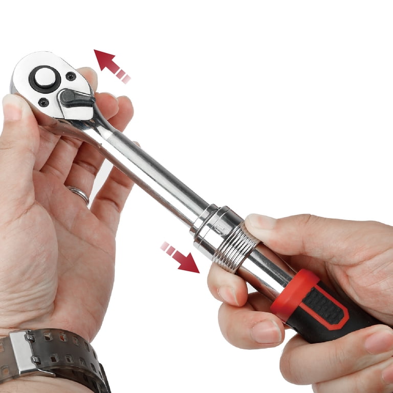 Hyper Tough 3/8-in Drive 72-tooth Extendable Pear Head Ratchet