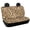 Leopard Print Theme, variant on FUIALDOLG Patriotic Full Wrap Rear Bench Seat Cover for Car Interior Automotive, Elastic Washable 2 Piece Back Seat Cover Protectors for Sedan and Truck