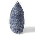 thumbnail image 2 of Amrita Sen Coussin en Daim Soufflé et Fermé, Indigo, 2 of 4