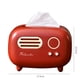 thumbnail image 3 of Caja dispensadora de servilletas modelo Radio soporte de toallitas húmedas Retro para apartamento restaurante JShteea Libre de BPA, 3 of 8