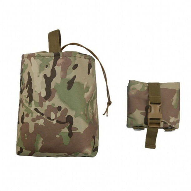 Bolsa de reciclaje plegable Bolsa de almacenamiento de artículos diversos Accesorios Bolsa colgante Bolsa de cintura pequeña multifuncional para deportes al aire libre