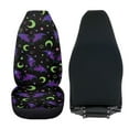 thumbnail image 4 of Uorisanigo Cobweb Print Car Seat Covers Front Seats only, Universal Fit for Most Vehicles, Blanket Cloth Seat Covers 2 Pack, All Weather Car Seats Cover Comfort & Protection, 4 of 7