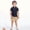 Navy, variant on Toddler Polo Set Navy Short Sleeve Polo Shirt & Casual Shorts Set Pullover Summer Clothes Baby Boys Clothes 12-18 Months