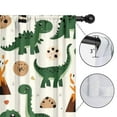 thumbnail image 4 of Blackout Kids Curtains,Cute Dinosaur Pattern Childrens Insulated Curtains Set Of 2,Bedroom Essentials,Toddler Room Decor 42x63in(106x160cm), 4 of 4
