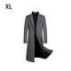 thumbnail image 5 of Minnieouse Gabardina de lana Extra larga, abrigos de Cachemira de invierno, abrigo ajustado agradable a la piel, cortavientos, ropa cálida por Abrigos y chamarras Gris SG, 5 of 6