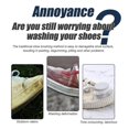 thumbnail image 4 of 1-5pcs White Shoe Cleaner Shoes Whitening Cleanersneaker Household Cleaner Strong Decontamination Liquid, 4 of 5