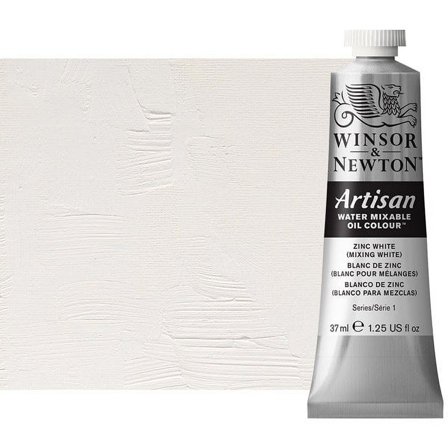 Winsor & Newton Artisan Water Mixable Oil Paint, Zinc White Mix
