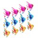 thumbnail image 2 of Panal mar Decoraciones para fiestas Baby Favors Tropical Fish Birthday Party Supplies Honeycomb Centerpiece Juego de 12 Colco panal de papel, 2 of 8