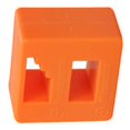 thumbnail image 4 of Bloque desmagnizador magnetizador 2 en 1, herramienta magnética para puntas de destornillador, accesorios de piezas metálicas, color naranja, 4 of 12