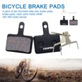 thumbnail image 1 of Bicicleta 4 pares de pastillas de Ndcxsfigh freno de disco de de montaña piezas de para Shimano M446 355 395, 1 of 9