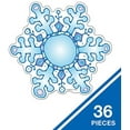 thumbnail image 2 of Snowflakes Dj Inkers Cut-Outs, 36 Pieces, 2 of 4