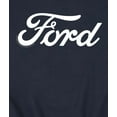 thumbnail image 3 of Ford - Ford One Color Script Logo - Men's Crew Fleece Pullover Sweatshirt, 3 of 5