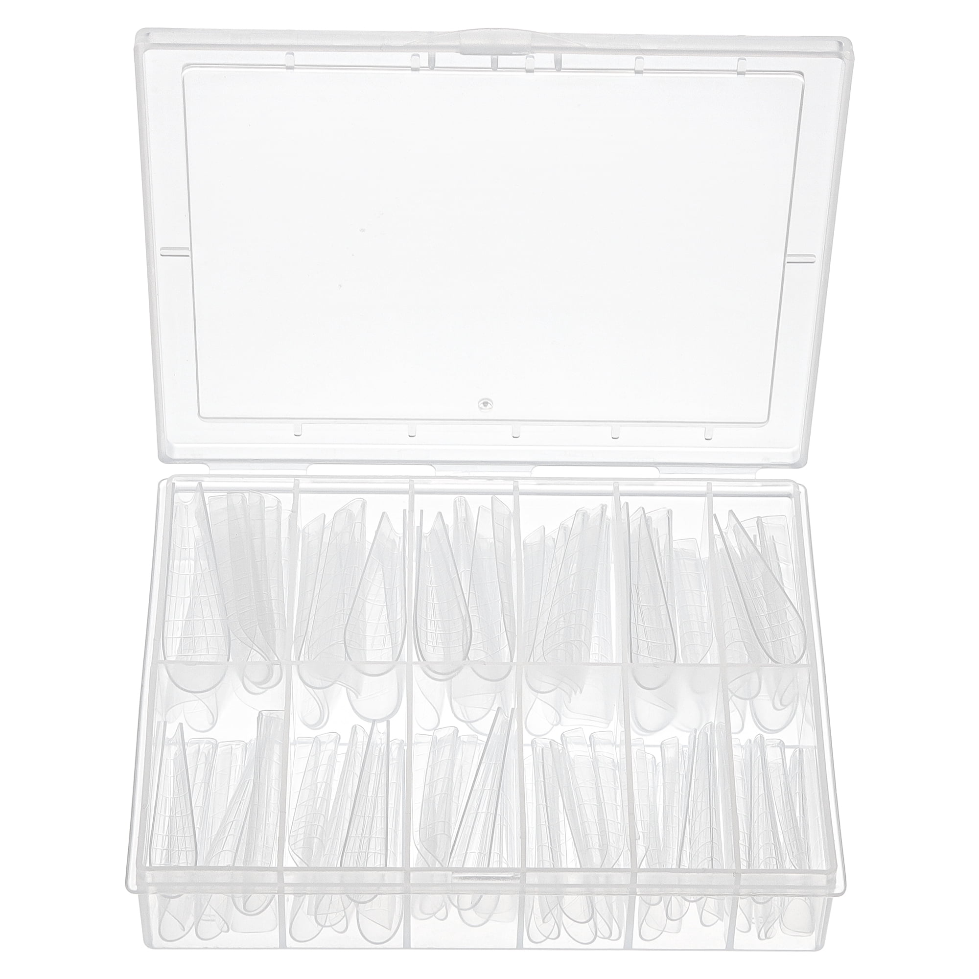 Unique Bargains Scale Faux Crystal Extension Fake Nails 120 Pcs [JM-19]
