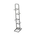 thumbnail image 4 of koolsoo Basketball Ball Storage Rack Basketball Rack for Indoor Outdoor Kindergarten Black, 4 of 9