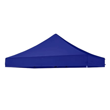 MISSMILE 6x6 Canopy Replacement Top Pop Up Canopy Tent for Commercial Instant Outdoor Portable Patio Lawns Gazebo Outside Camping Blue 6.56ft x 6.56ft
