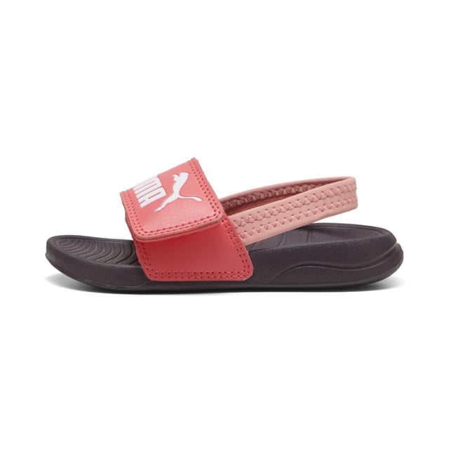 Sandalia Puma Popcat 20 Backstrap para Niñas Pequeñas 373862-24 salmon 13