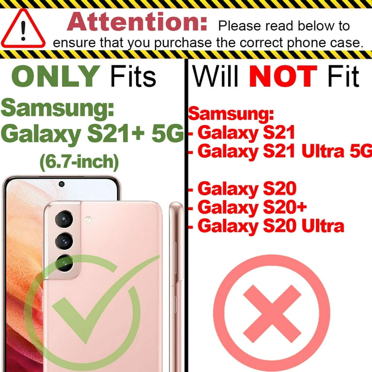CoverON Samsung Galaxy S20 Plus Wallet Case RFID Blocking Vegan