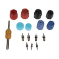 thumbnail image 4 of KAJNBN Ensemble de 16 Pcs Service de Climatisation Couleur Assortie Kit de Joint pour Réparation Automobile, 4 of 6
