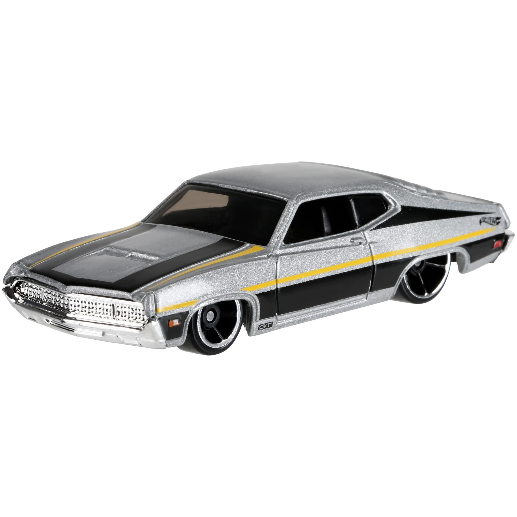 GRAY 1970 FORD TORINO 2019 HOT WHEELS WALMART EXCLUSIVE DETROIT MUSCLE #6/6 
