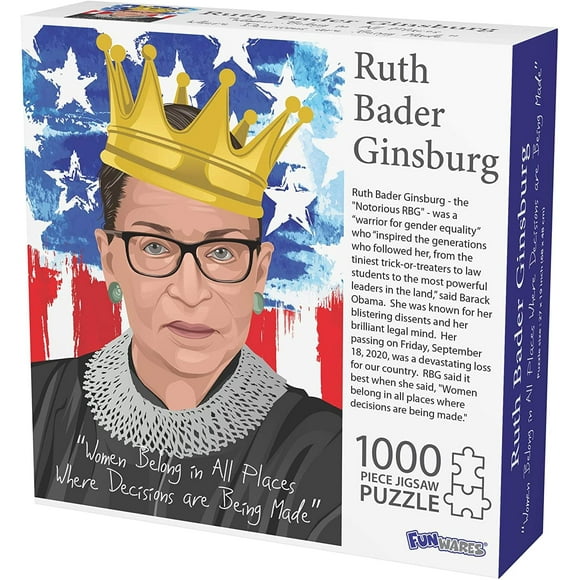 Ruth Bader Ginsburg 1000 Piece Jigsaw Puzzle