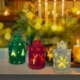 thumbnail image 7 of Gnmfd Christmas LED Lanterns Small Decorative Candle Lights Battery Operated Tabletop Home Holiday Party Decorations Winter Xmas Centerpieces Fairy Lights for Bedroom Christmas Lights Outdoor, 7 of 7