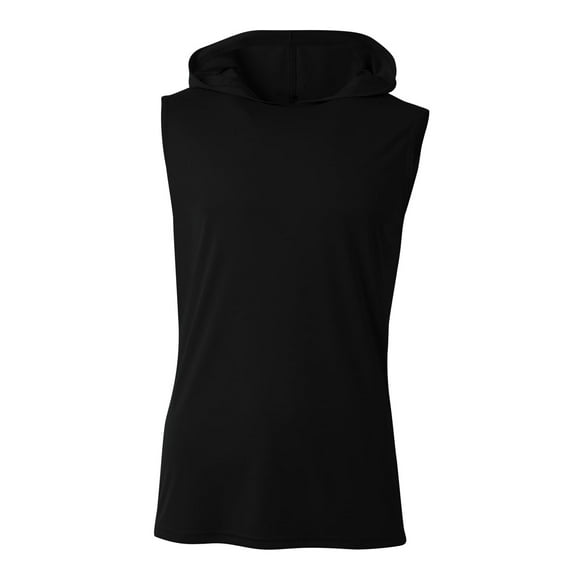 A4 N3410 Men's Cooling Performance Sleeveless Hooded T-shirt