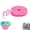Pink, variant on Portable Clothesline for Outdoor & Home, Nylon Windproof Non-Slip Design with Hooks, Adjustable for Travel Camping RV & Balcony Use
