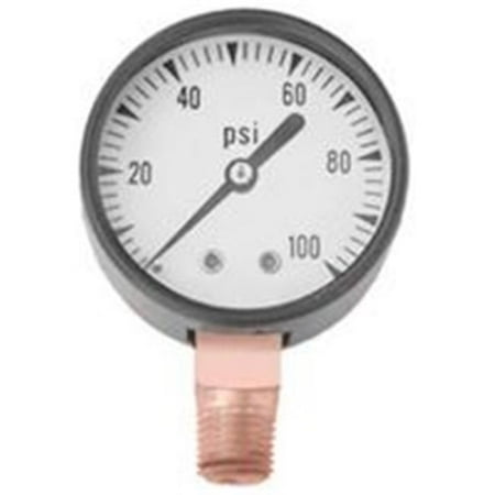 Simmons Mfg Co Pressure Gauge 100Psi Lf 1307